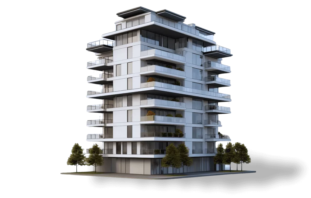 Prédio residencial administrado pela Solução Imóveis
